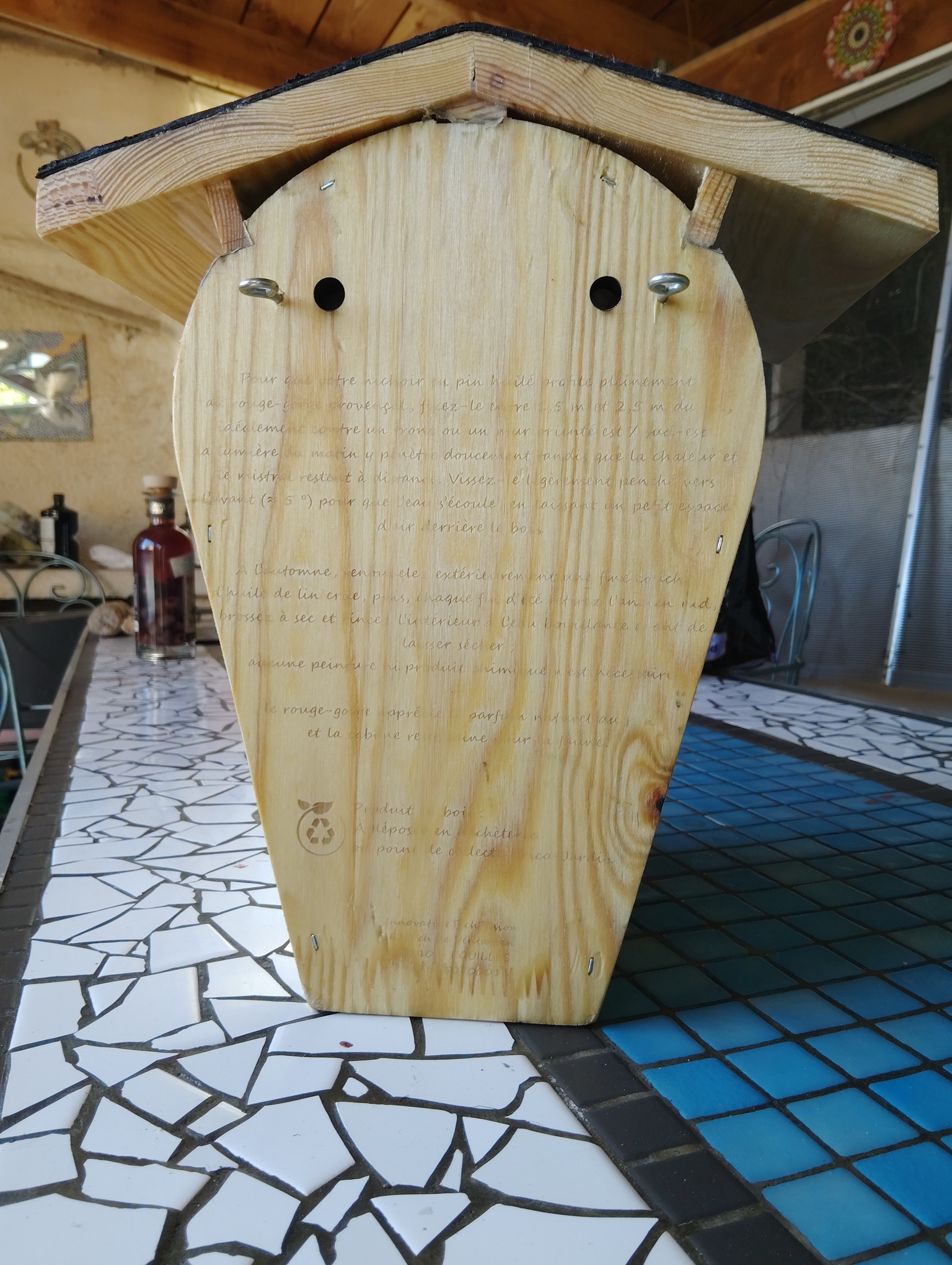 Thumbnail of Nichoir Rouge-gorge Provençal - vue supplémentaire 1